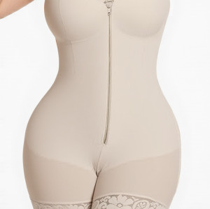 OEM & ODM Postpartum Body Shaper for Women - MT000839 Tummy Control Butt Lifter Zipper Shapewear Bodysuit | Wholesale and Sourcing Agents Welcome