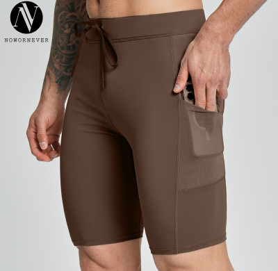 Premium OEM & ODM Men's Waist-Tummy Control High-Waist Double-Layer Compression Pants - Breathable Shaping Shorts 5/4 Pants 5086-1 for Wholesale and Sourcing Partnerships