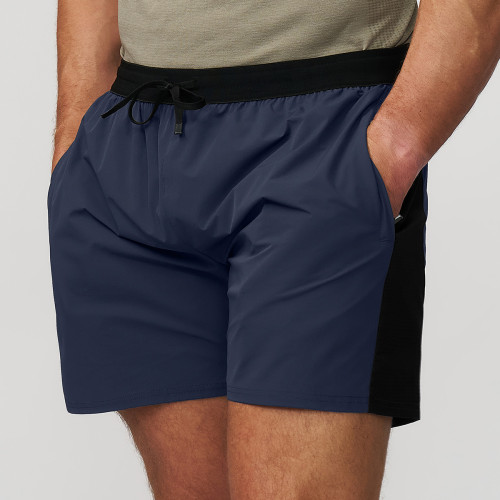 OEM/ODM Men's Quick-Dry Color-Block Sports Fitness Shorts | Casual 4/4 Pants for Outdoor Hiking & Commuting - Wholesale & Sourcing Solutions5513
