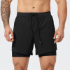 Customized Men's Fitness Sports Shorts - Quick-Dry Nylon Running & Double-Layer Basketball Shorts for American Style | OEM, ODM, Wholesale & Sourcing Agents1045