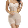 OEM & ODM High Waist Zipper Body Shaper Tummy Control Butt Lifter Bodysuit with Adjustable Straps - Wholesale Activewear for Fitness Brands & Sourcing Agents