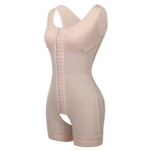 OEM/ODM M2017 3-Hook 9-Bone Waist Trainer Tummy Control Butt Lifter Corset Shapewear - Wholesale Fitness Solution for Brands and Retailers, Perfect for Gym & Daily Wear