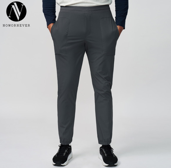 Cross-Border OEM & ODM Men's Quick-Dry Tapered Pants - Breathable Sportswear for Golf, Hiking, and Travel | Wholesale Casual Trousers 1138