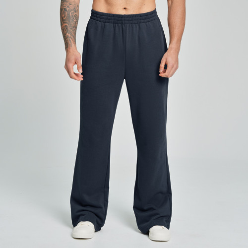 Customized Cross-Border Men's Sports Fashion Flared Wide-Leg Trousers | ODM & OEM Fitness Training, Hiking, and Casual Wear 1011 - Your Trusted Sourcing Partner.