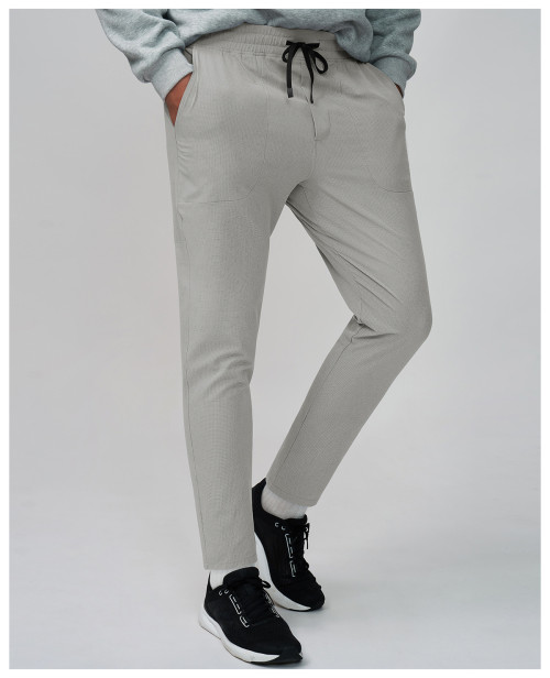 Cross-Border Men's Quick-Dry Fitness Yoga Pants - Micro-Pore, Breathable, Sweat-Wicking Sportswear for Outdoor Running with OEM, ODM & Wholesale Options1198