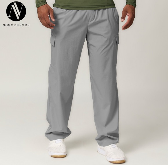 Custom Quick-Dry Men's Straight-Leg Outdoor Pants - OEM/ODM Sports Casual Trousers for Hiking & Citywalk - Sourcing Agents for Fashion & Activewear1039