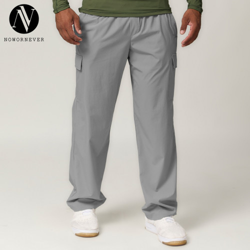 Custom Quick-Dry Men's Straight-Leg Outdoor Pants - OEM/ODM Sports Casual Trousers for Hiking & Citywalk - Sourcing Agents for Fashion & Activewear1039