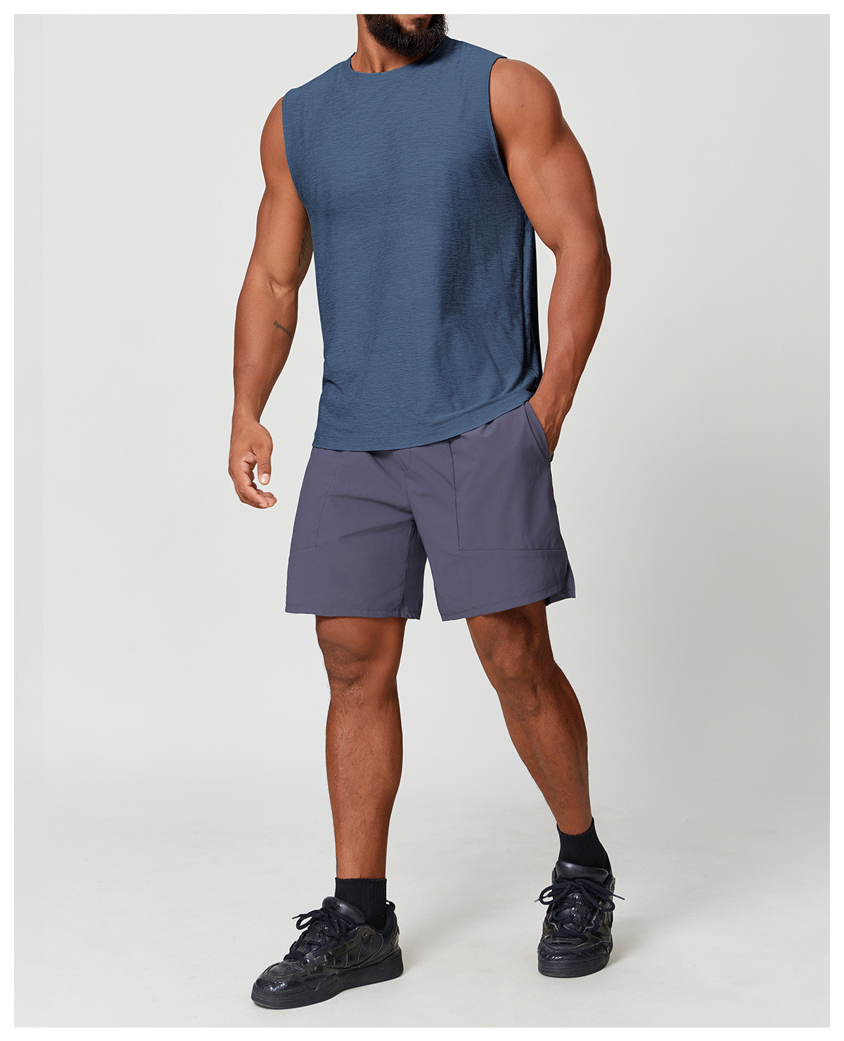 two-tone sports wear