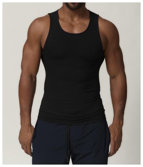 Men's Cross-Border Sports Fitness Yoga Bodybuilding Vest - OEM & ODM Solutions Available - Ideal for Commuting, Basketball & Tennis - Wholesale Activewear Exporter1028