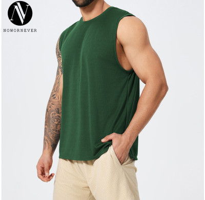 Wholesale Activewear: American Style Sleeveless Quick-Dry Men's Casual Fitness Tank Top | OEM, ODM Services for Football, Badminton & Running | Spring/Summer Essentials for Sourcing Agents1067