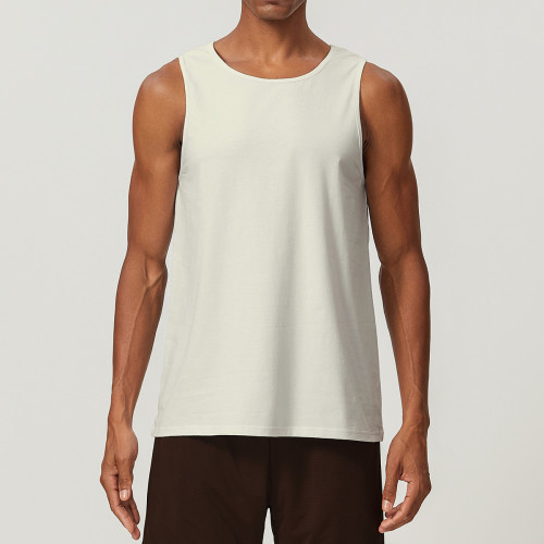 Moisture-Wicking Cotton Tank Top for Men - Ideal for Fitness, Running & Tennis | 1002 Citywalk Outdoor Casual Wear | OEM, ODM, Wholesale & Sourcing Agents