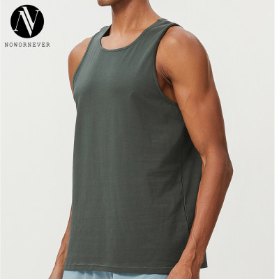 Moisture-Wicking Cotton Tank Top for Men - Ideal for Fitness, Running & Tennis | 1002 Citywalk Outdoor Casual Wear | OEM, ODM, Wholesale & Sourcing Agents