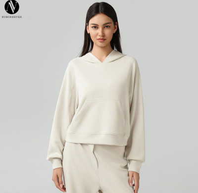 DAW165 Women's Loose Fit Hoodie Sweatshirt - OEM & ODM Custom Casual Yoga Fitness Tops for Bulk Wholesale and Sourcing Agents | Perfect for Activewear & Fashion Clothing