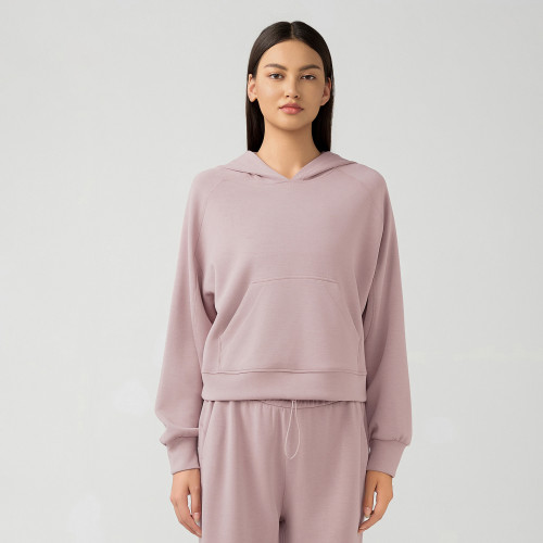 DAW165 Women's Loose Fit Hoodie Sweatshirt - OEM & ODM Custom Casual Yoga Fitness Tops for Bulk Wholesale and Sourcing Agents | Perfect for Activewear & Fashion Clothing