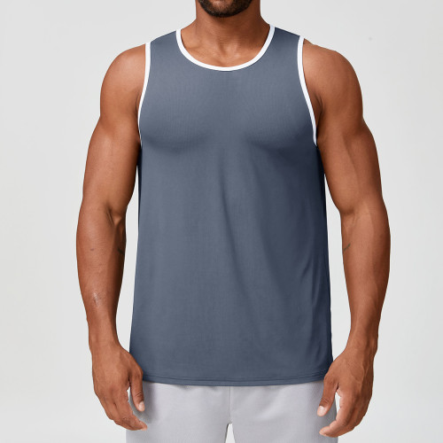 Bulk Purchase: Men's Quick-Dry Breathable Sports Fitness Vest - New Style Casual Sleeveless Top for Outdoor Running - OEM, ODM, and Sourcing Agents Welcome1179-1