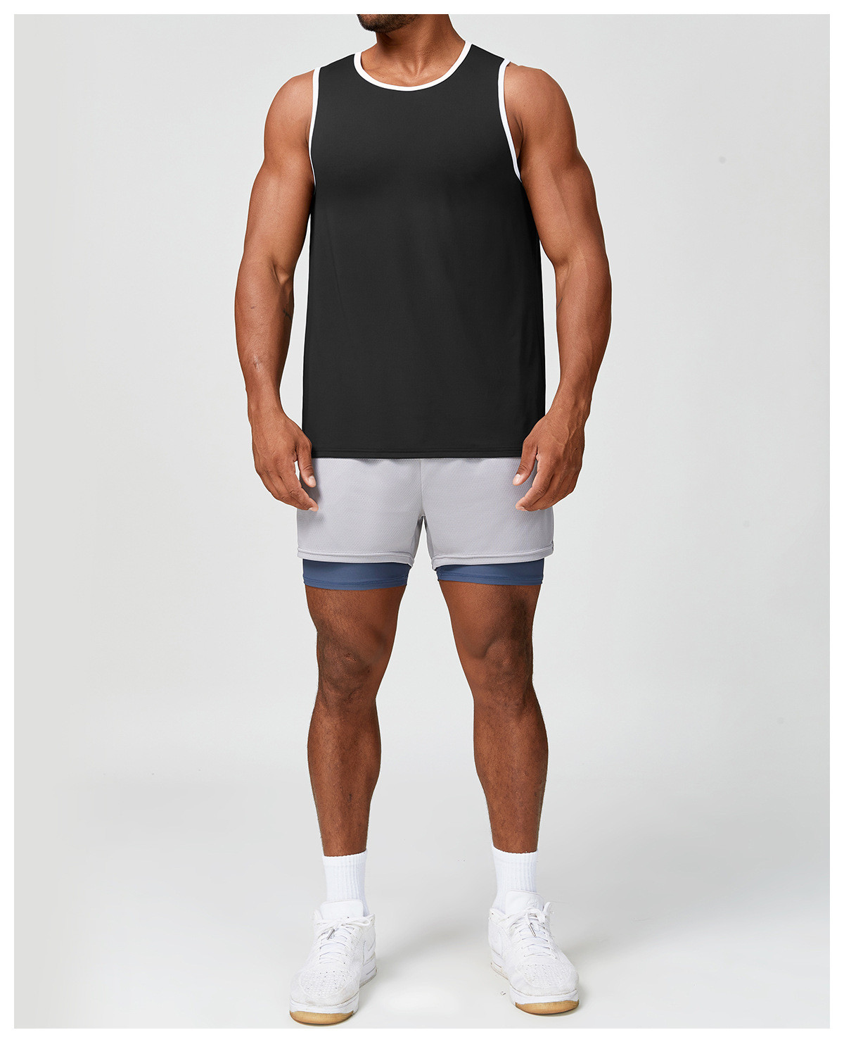 breathable fitness vest for outdoor running