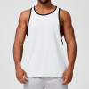 Wholesale Custom Sports Loose Tank Top for Men | OEM & ODM Fitness Round-Neck Running Apparel | Breathable Quick-Dry Training Wear | Activewear Supplier for European & American 1179-2Brands