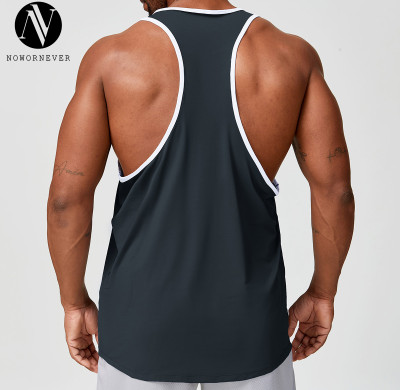 Wholesale Custom Sports Loose Tank Top for Men | OEM & ODM Fitness Round-Neck Running Apparel | Breathable Quick-Dry Training Wear | Activewear Supplier for European & American 1179-2Brands