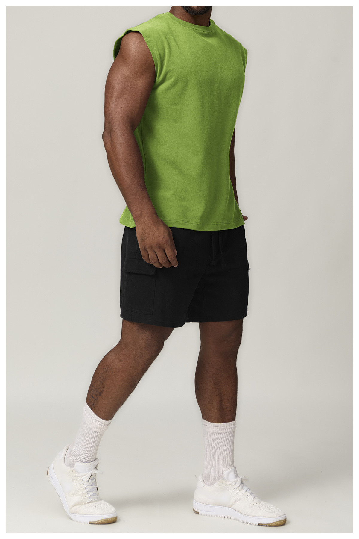 Men's cotton sleeveless t-shirt