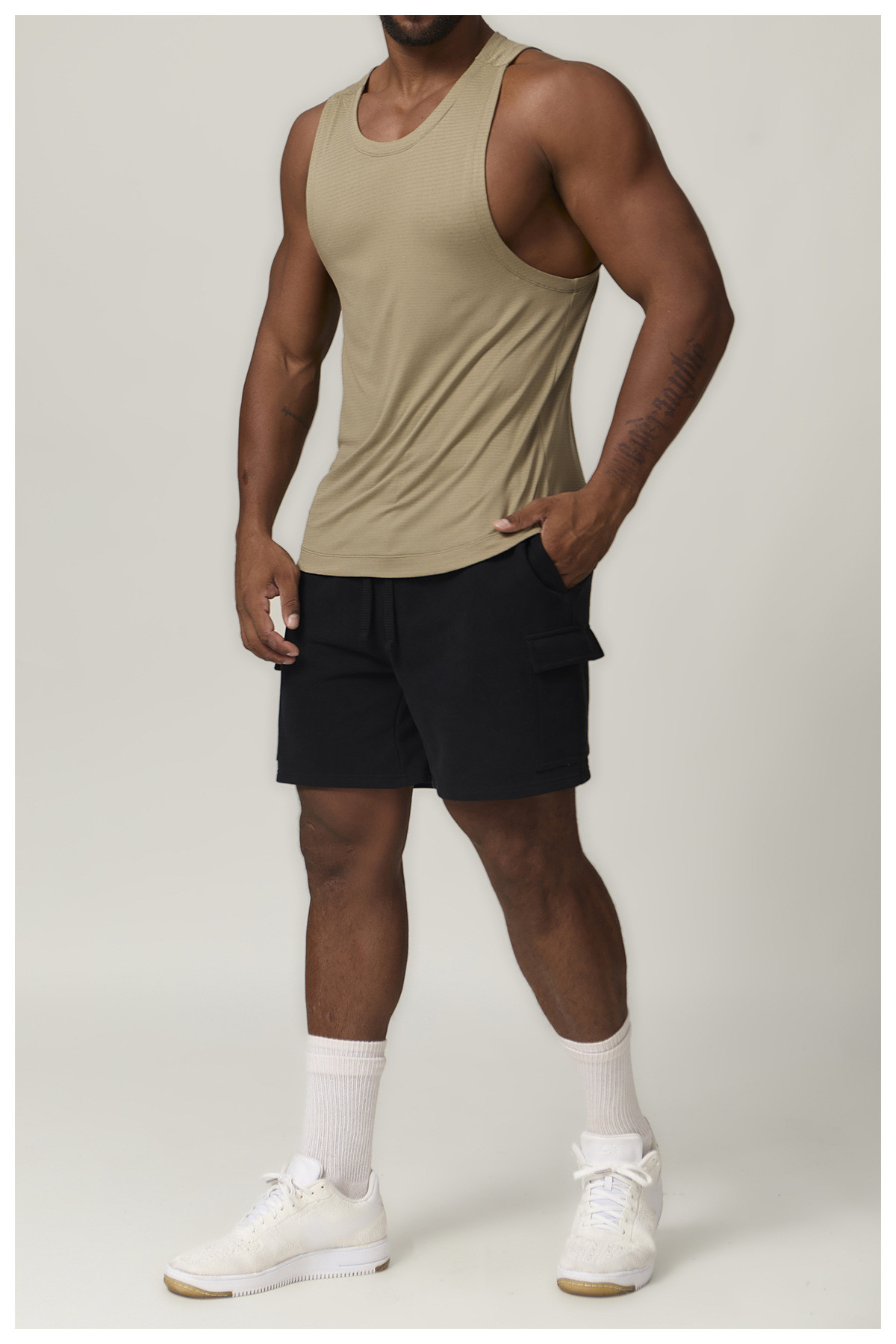 OEM men's muscle knit vest