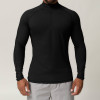 Men's Quick-Dry Long Sleeve Zipper Sports T-Shirt - OEM & ODM Options for Running, Fitness, and Casual Use | Trusted Wholesale Manufacturer1041