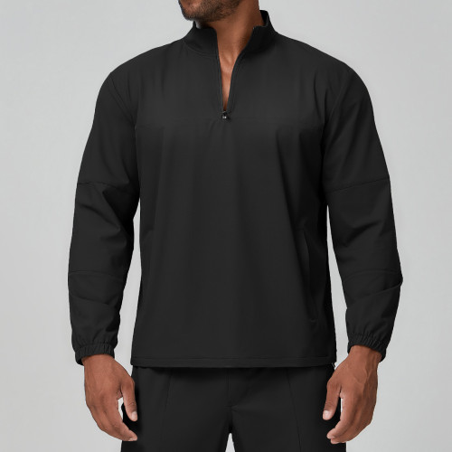 Customizable Men's Lightweight Stand Collar Jacket - Perfect for Hiking, Mountaineering & Urban Commuting - OEM/ODM Services for Wholesale and Sourcing Agents1138