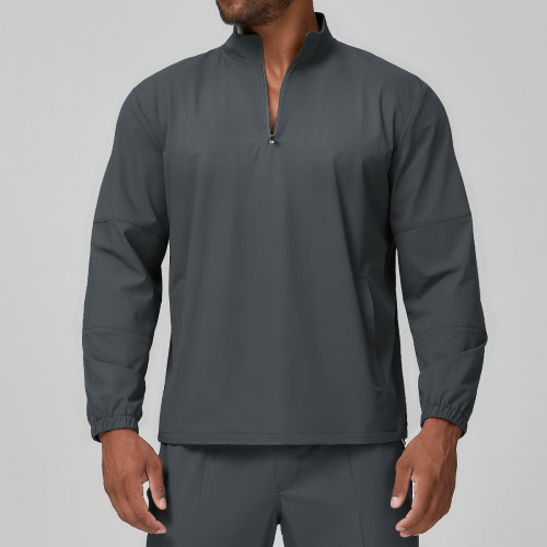 Customizable Men's Lightweight Stand Collar Jacket - Perfect for Hiking, Mountaineering & Urban Commuting - OEM/ODM Services for Wholesale and Sourcing Agents1138