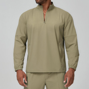 Customizable Men's Lightweight Stand Collar Jacket - Perfect for Hiking, Mountaineering & Urban Commuting - OEM/ODM Services for Wholesale and Sourcing Agents1138