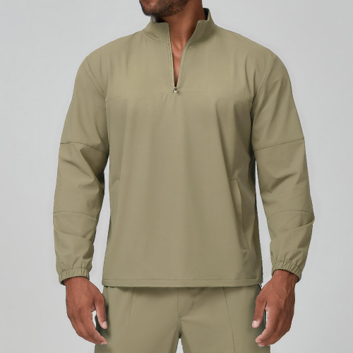 Customizable Men's Lightweight Stand Collar Jacket - Perfect for Hiking, Mountaineering & Urban Commuting - OEM/ODM Services for Wholesale and Sourcing Agents1138