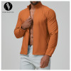 Wholesale & OEM Men's Solid Color Sports Casual Stand Collar Jacket - Zippered Windproof Hoodie Designed for Outdoor Fitness & Running - ODM Solutions Available - Model 1140