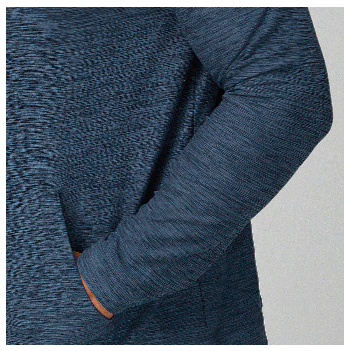 hooded long sleeve running jacket