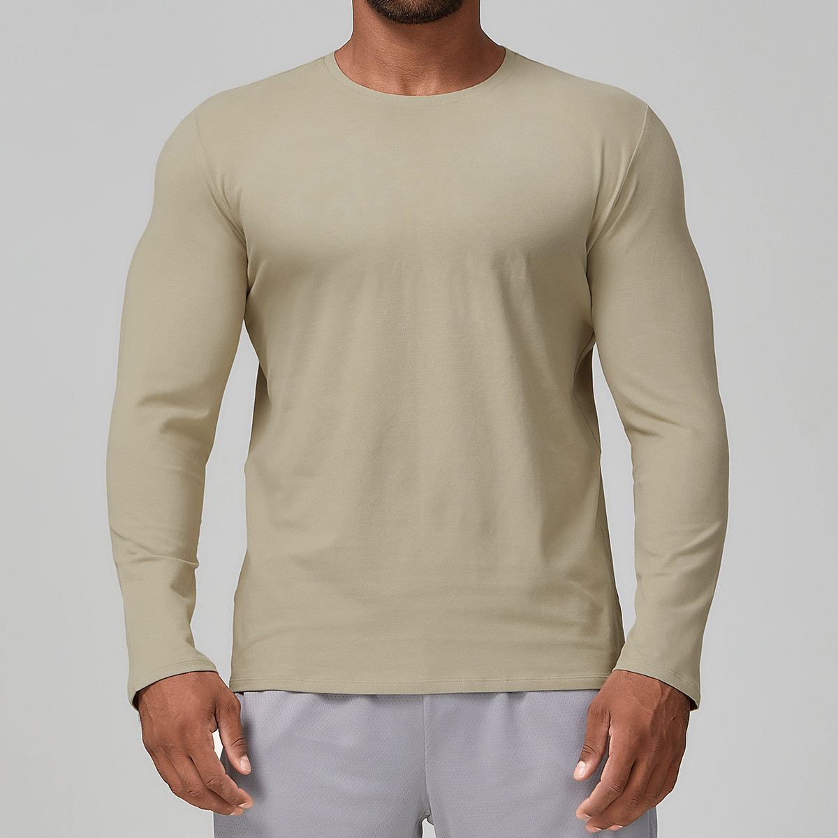 OEM men's athletic long sleeve shirts