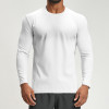 Cross-Border European Size Skin-Friendly Round Neck Quick-Dry Sports Casual Outdoor Hiking Mountaineering Yoga Fitness Home Long Sleeve 4159