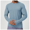 Men's Yoga Long Sleeve Training Top 1188 - American Style Two-Tone Skin-Friendly Quick-Dry Sports Casual Wear - OEM, ODM & Wholesale Opportunities for Clients