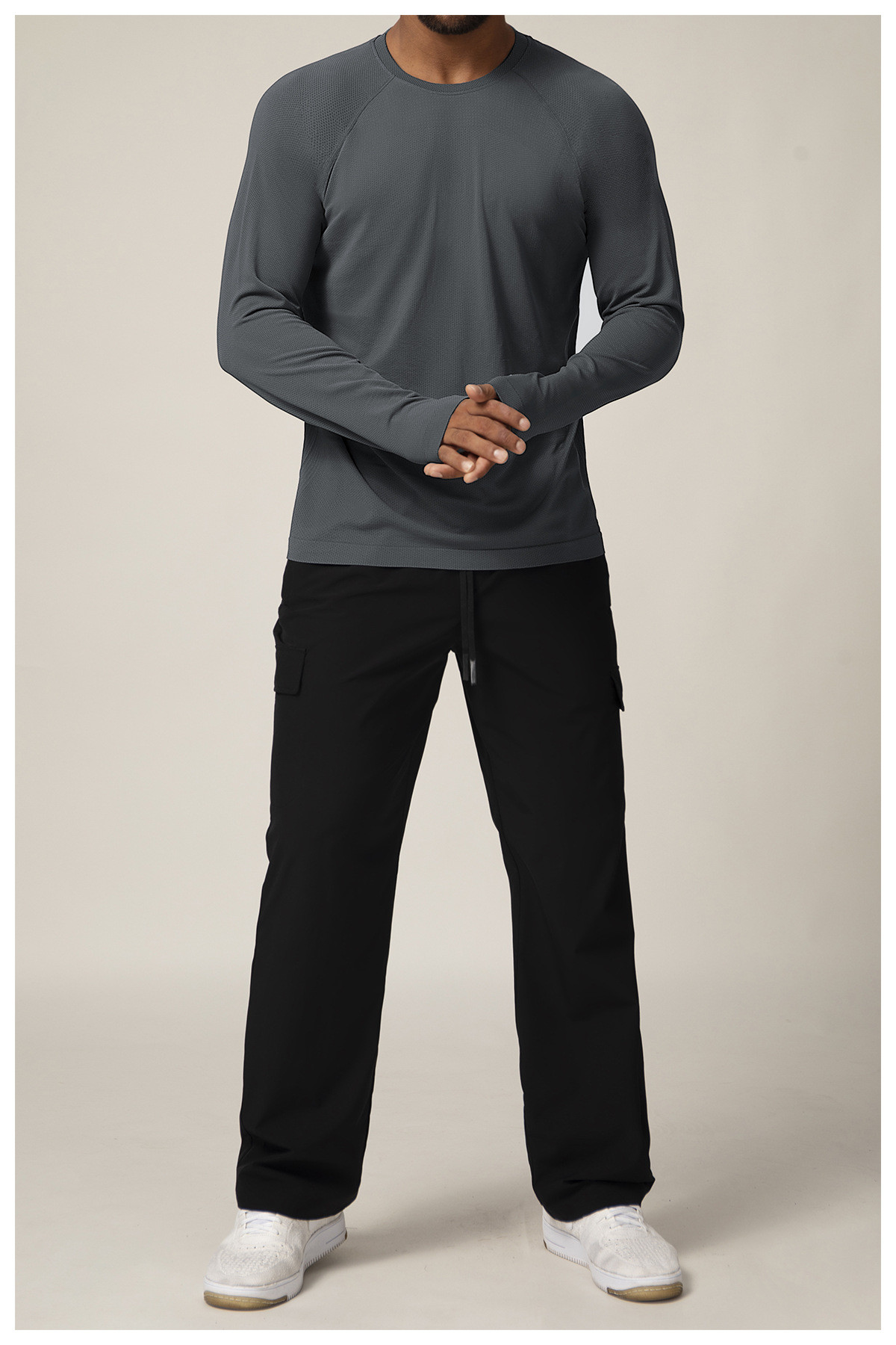 wholesale men's quick-dry long sleeve t-shirt