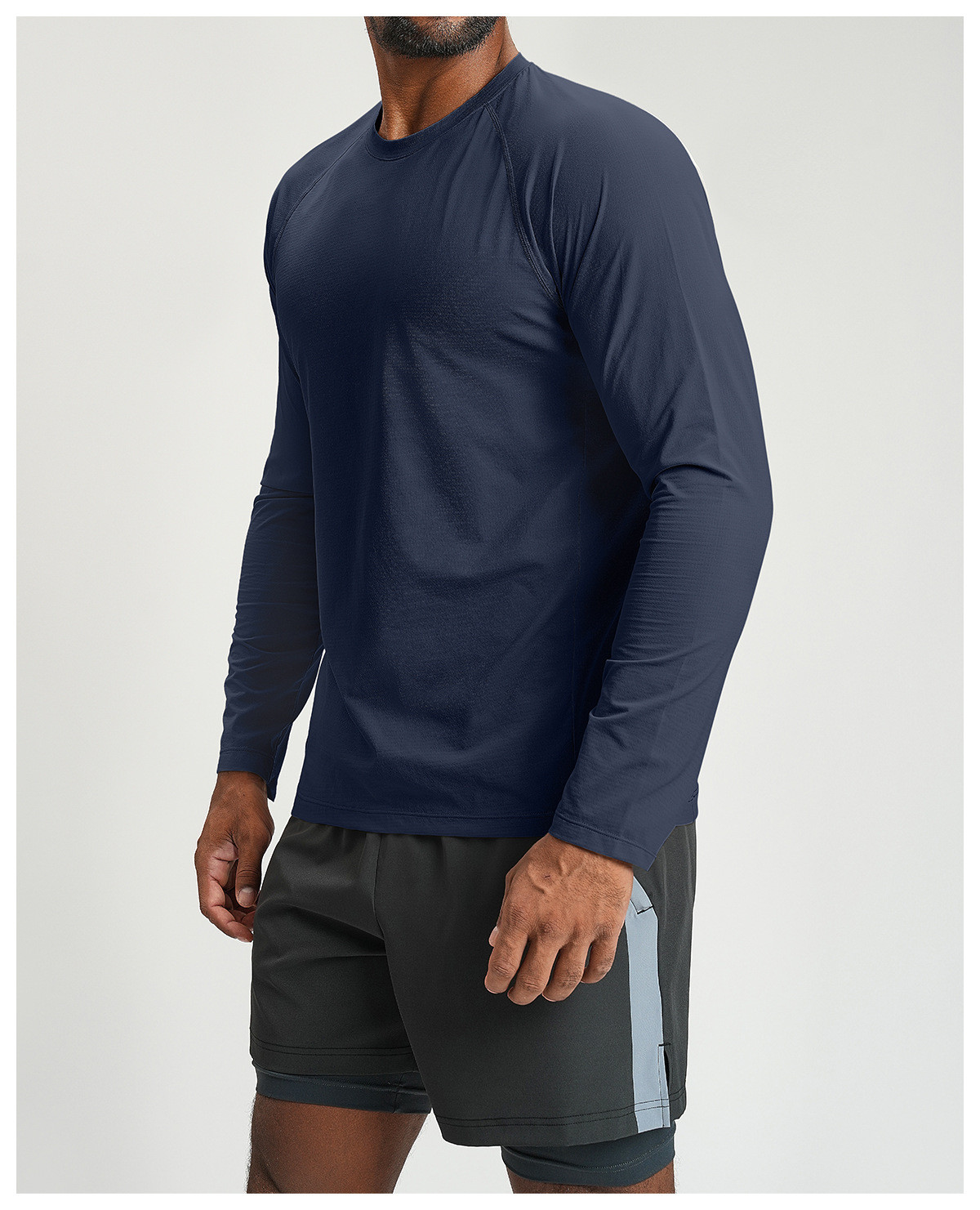 custom men's breathable long sleeve shirts