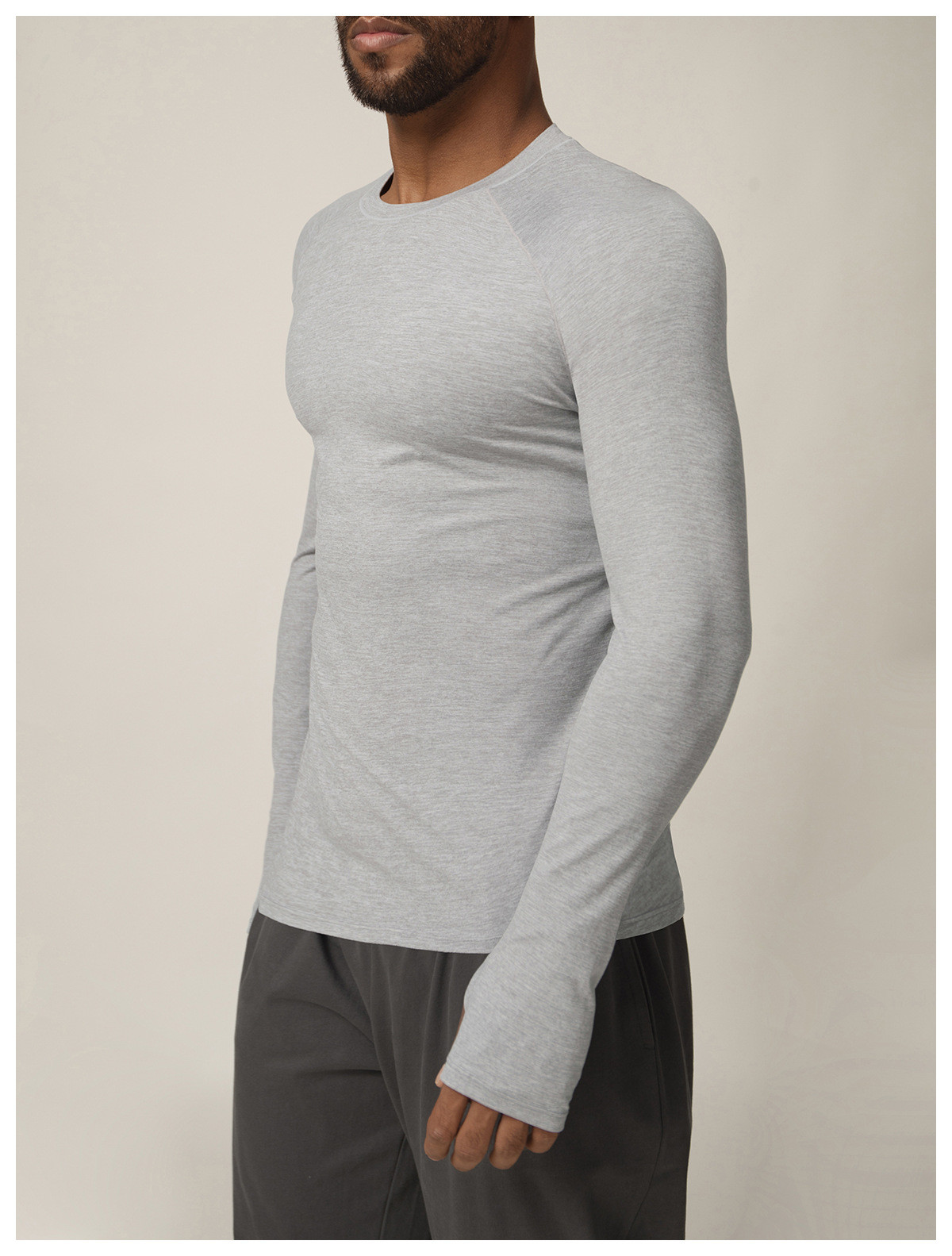 Wholesale men's quick-dry long sleeve top