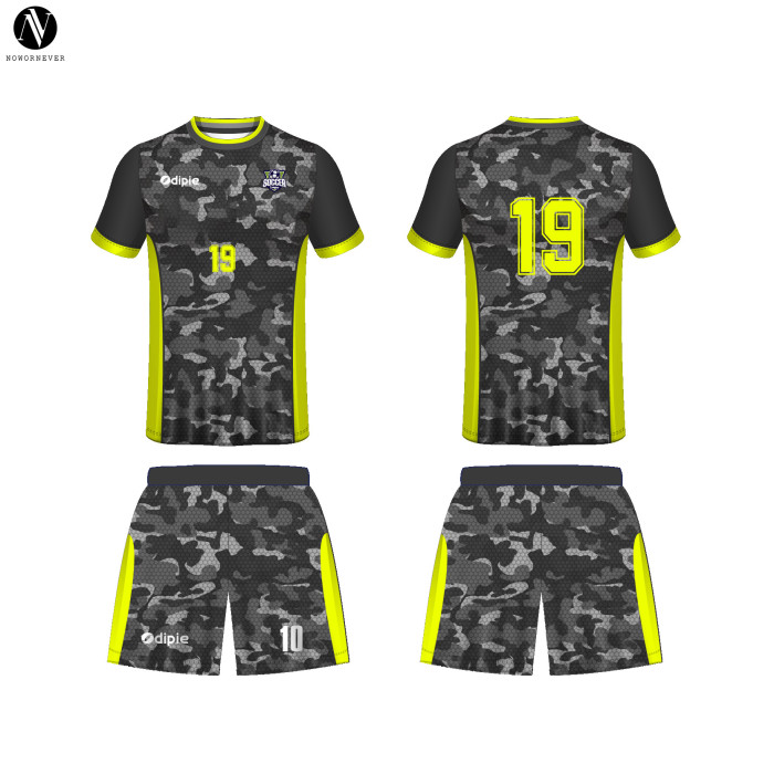 SO-1017 Custom Soccer Jersey Set for Adults - OEM & ODM Short Sleeve Football Uniforms for Men & Women, Perfect for Wholesale & Sourcing Agents | Personalized DIY Printed Activewear for Teams & Clubs