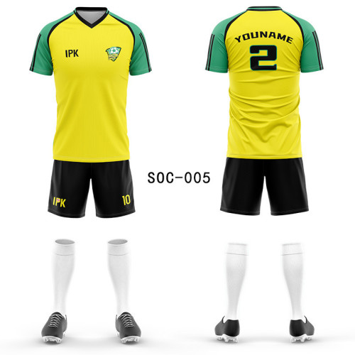 2025 New Custom Soccer Jersey Set for Men - OEM & ODM Team Uniform Short Sleeve Training Kit | Wholesale & Sourcing Agents | Perfect for Sportswear & Activewear Brands