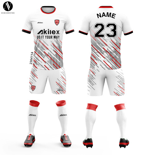 AKILEX Custom Soccer Jersey Set for Men & Kids - Premium Training & Match Football Uniforms with Customizable Colors & Sizes | OEM & ODM Services Available for Wholesale & Sourcing Agents