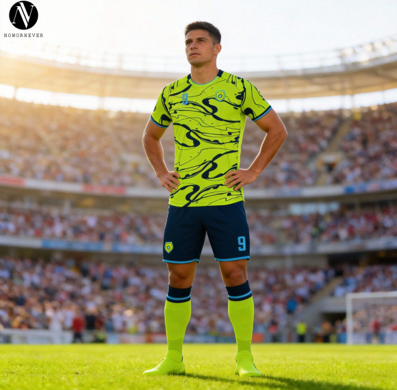 LQF041 Custom Soccer Jersey Set for College & Club Teams - High-Quality Michelin Fabric | OEM & ODM Football Uniforms for Bulk Orders | Perfect for Team Sports & Athletic Wear