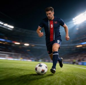 LQF042 Custom Youth Soccer Jersey Set - OEM & ODM Available, High-Quality Player Version Football Uniform with Logo & Text Printing for Wholesale and Sourcing Agents