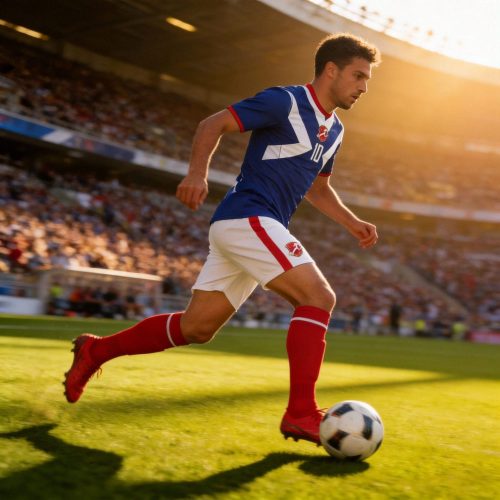 LQF042 Custom Youth Soccer Jersey Set - OEM & ODM Available, High-Quality Player Version Football Uniform with Logo & Text Printing for Wholesale and Sourcing Agents