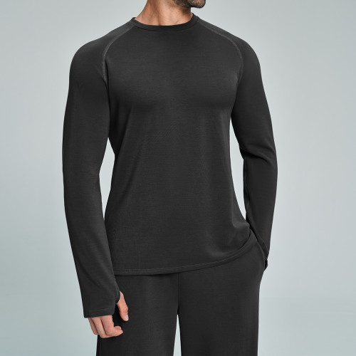 Cross-Border Men's Long Sleeve 5090 - OEM/ODM Sports Fashion for Outdoor Casual Jogging & Hiking - Skin-Friendly, Moisture-Wicking, and Breathable | Wholesale Solutions