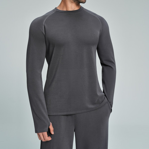 Cross-Border Men's Long Sleeve 5090 - OEM/ODM Sports Fashion for Outdoor Casual Jogging & Hiking - Skin-Friendly, Moisture-Wicking, and Breathable | Wholesale Solutions