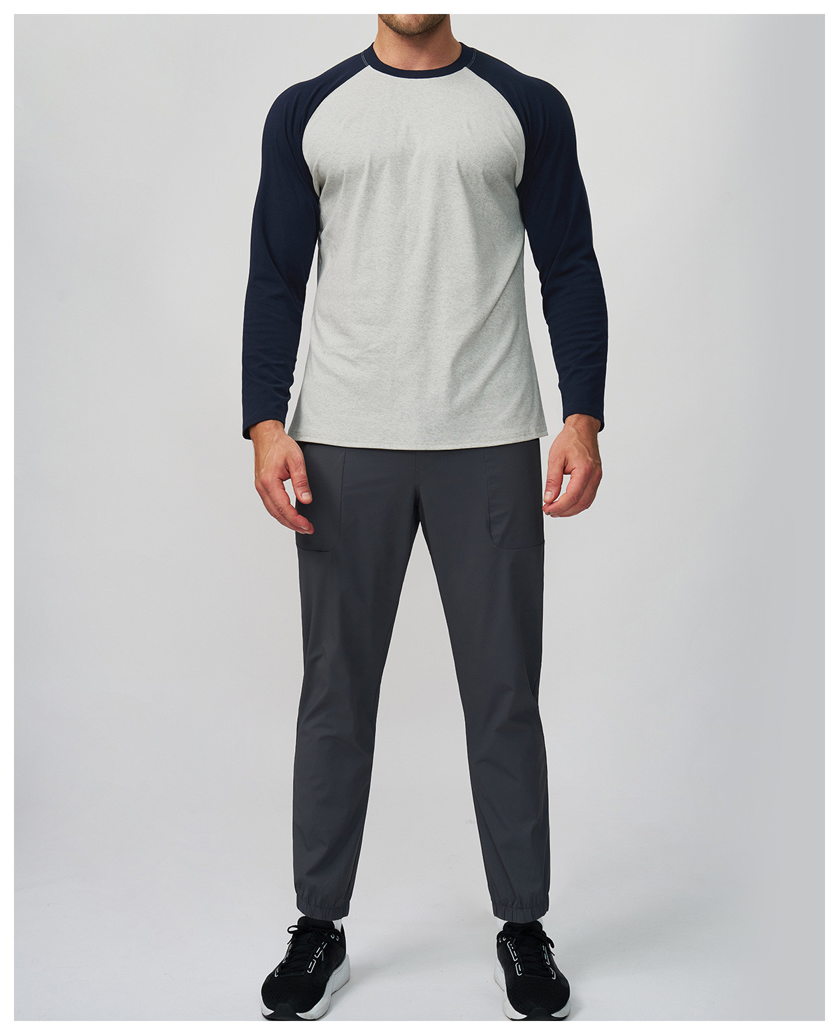 Men's Color-Block Sports T-Shirt