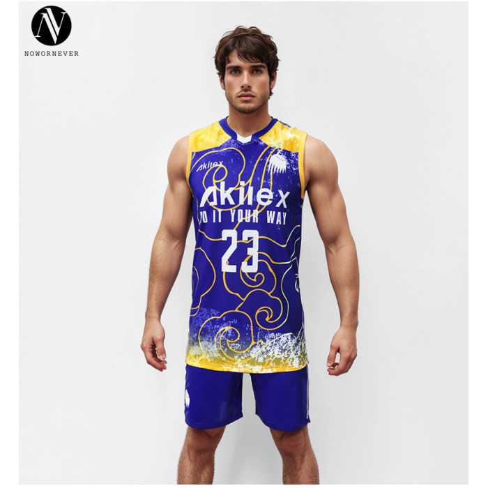 Custom Basketball Jersey Set for Men - OEM & ODM Services Available | Quick Dry Vintage Style Uniforms for College Teams, Wholesale Options & Sourcing Agents | Perfect for Activewear Brands and Bulk Order