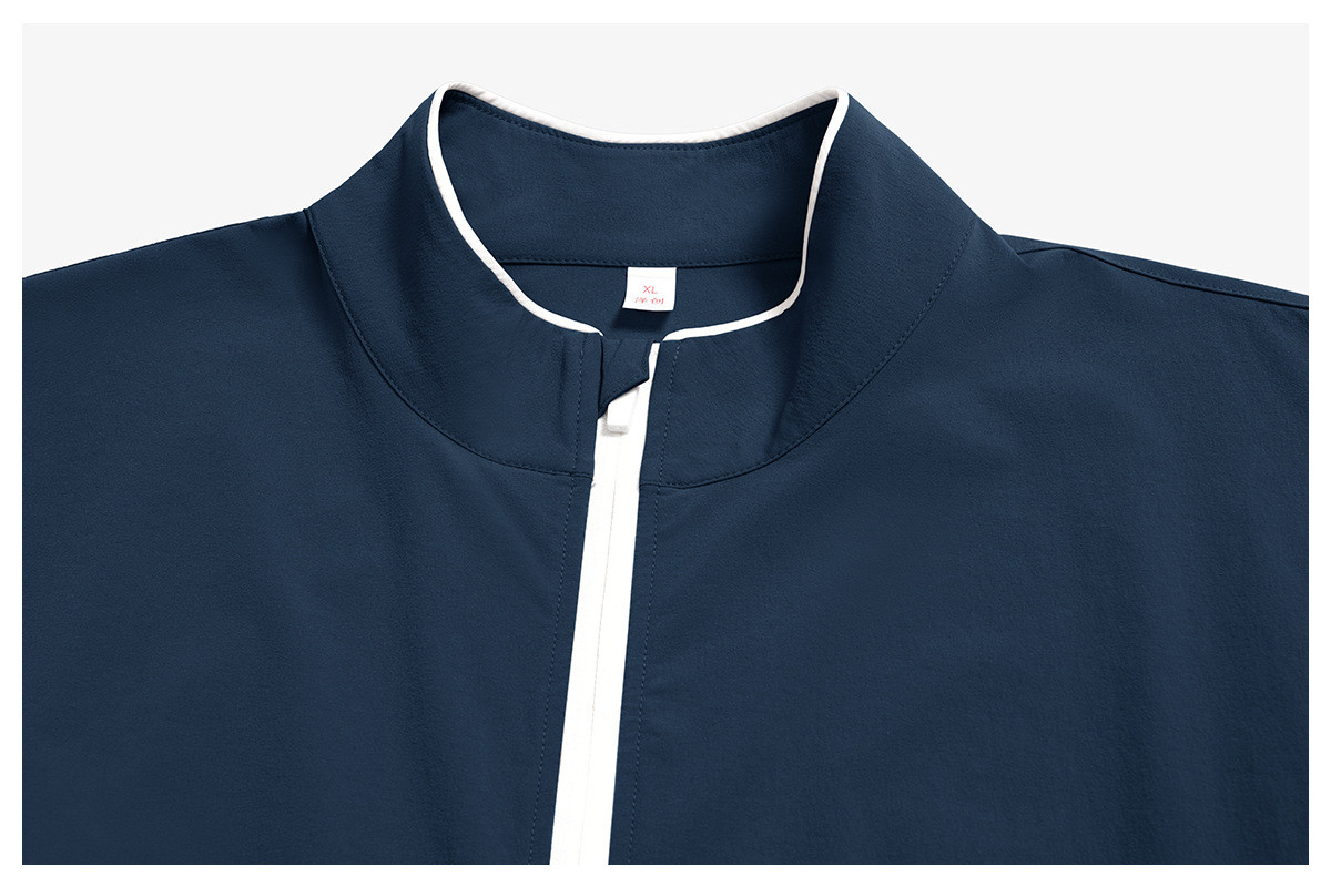 Color-Block Sports Jacket for Men