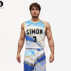 211018 Custom Men's Basketball Jersey Set - OEM & ODM Available, Summer Mesh Quick Dry Retro Style Tank Top Uniforms for Bulk Orders