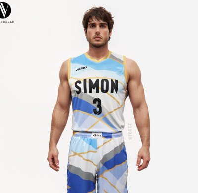 211018 Custom Men's Basketball Jersey Set - OEM & ODM Available, Summer Mesh Quick Dry Retro Style Tank Top Uniforms for Bulk Orders